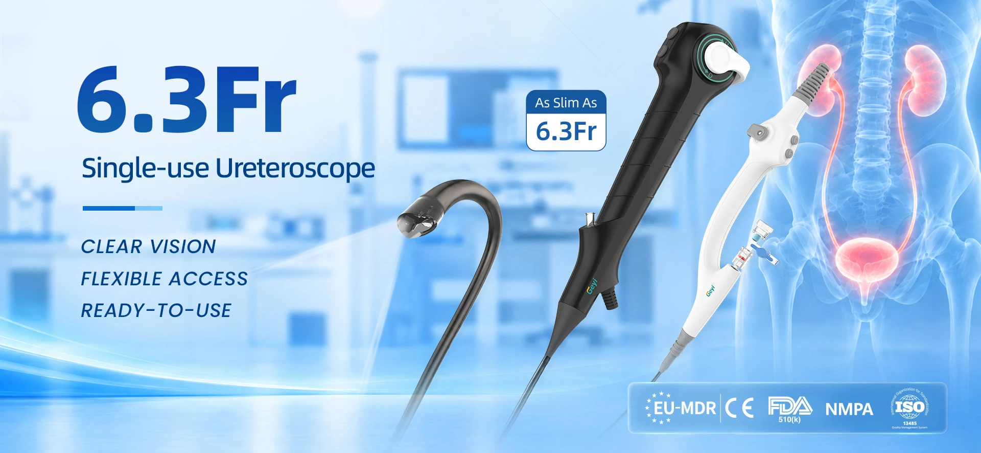 Single-use Ureteroscope