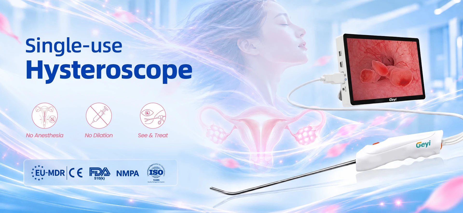 Single-use Hysteroscope